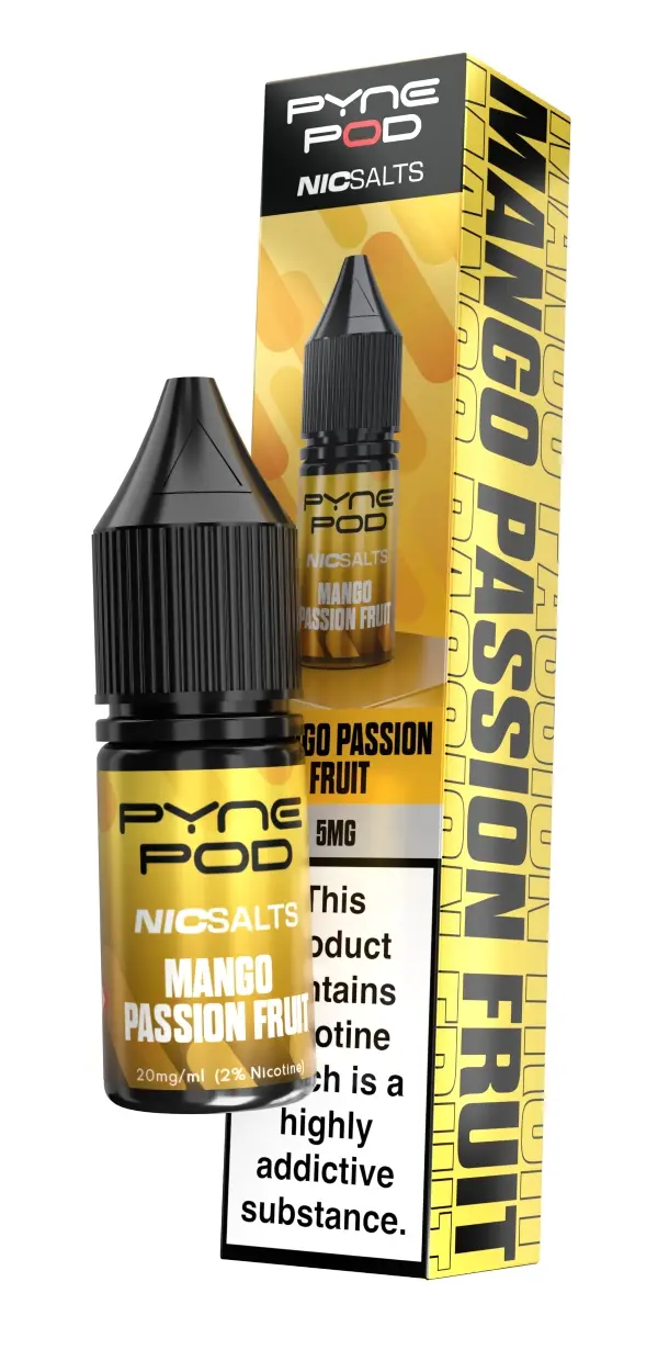 Mango Passionfruit Nic Salt E-Liquid by Pyne Pod 10ml